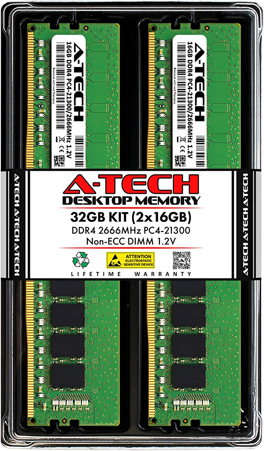 A-Tech Premium Memory 32GB Kit 2x16GB